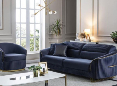 Sofagarnitur 3+1 Sitzer Möbel Modern Set Design Sofa Neu 2tlg. Stoff Couch